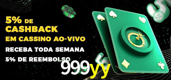 Promoções do cassino ao Vivo 999yy